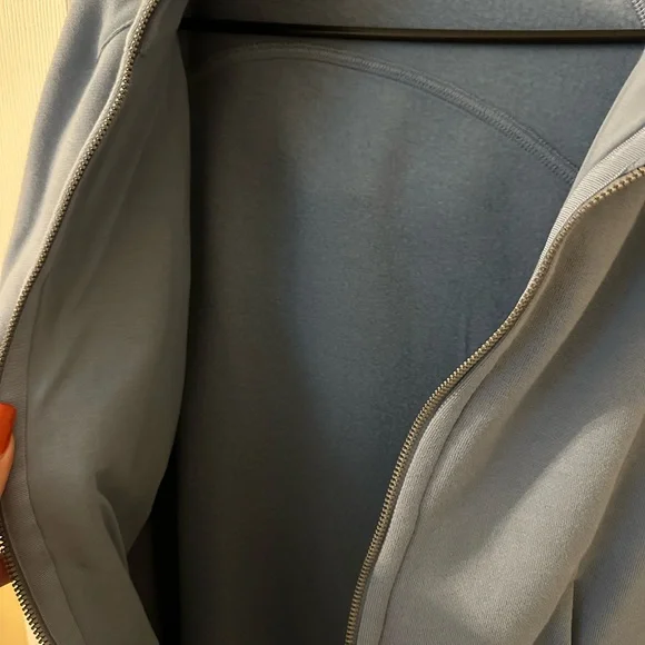 lululemon scuba full-zip hoodie blue willow - Picture 3 of 5